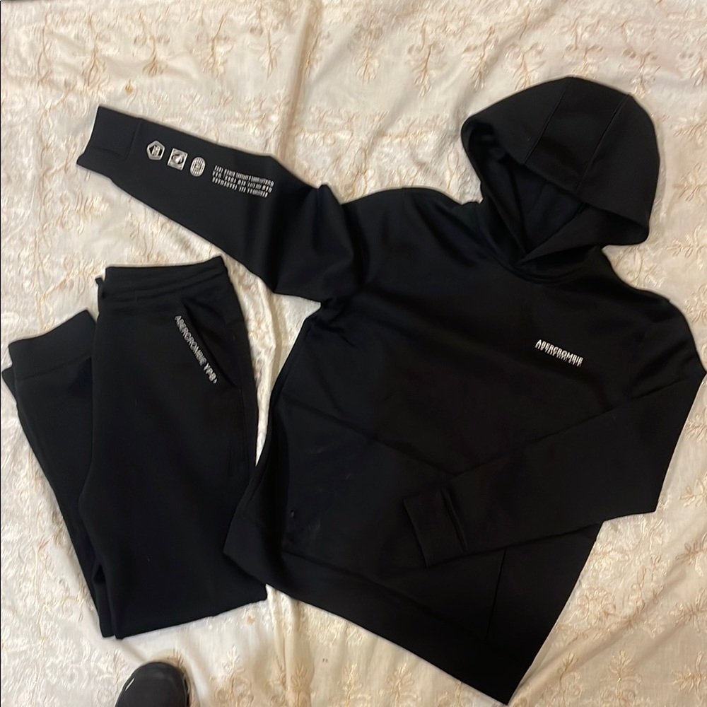 abercrombie kids Black Matching Set